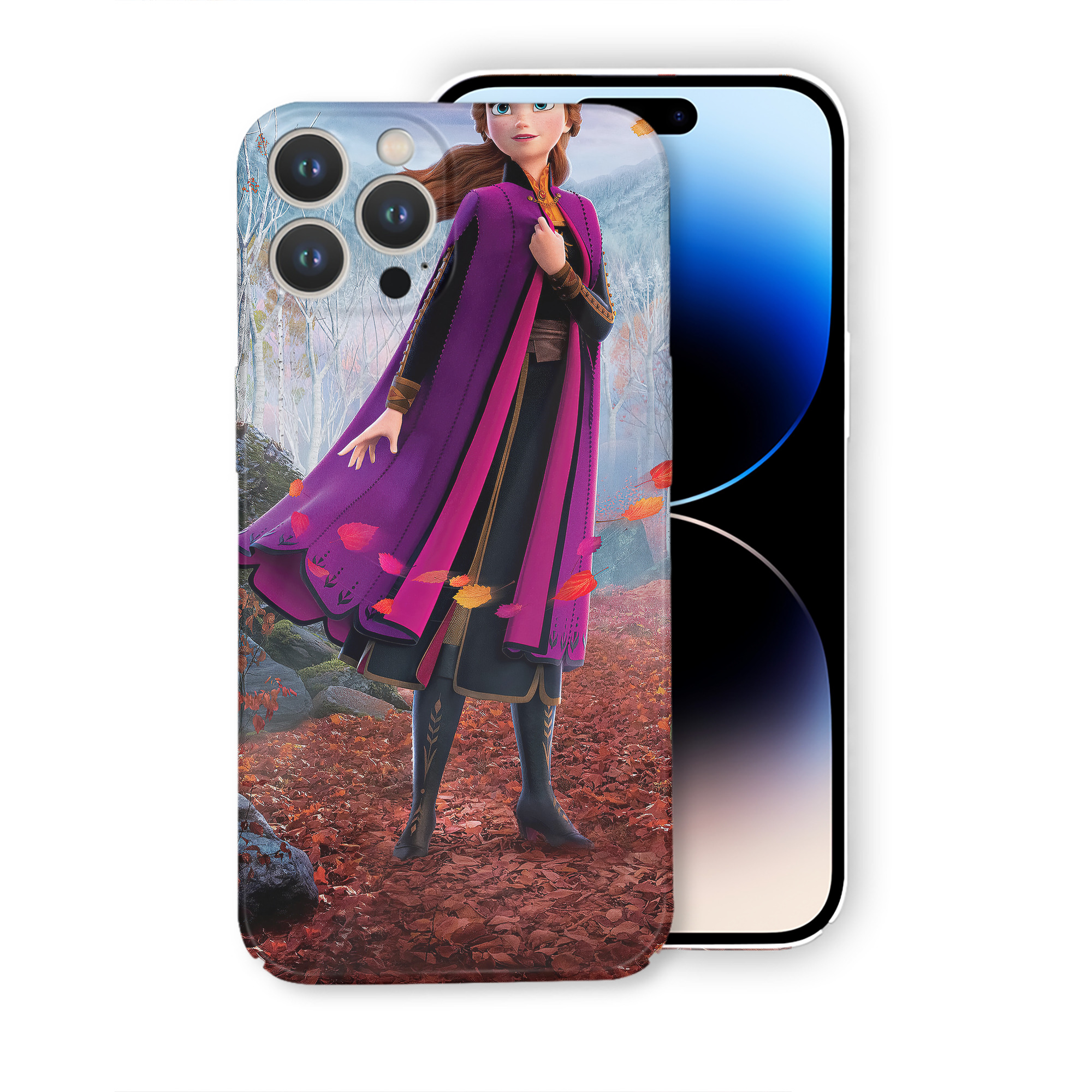 （画像用） アナと雪の女王 アンナ エルサ Frozen Anna Elsa 【iPhone 14シリーズ対応】ハードケース